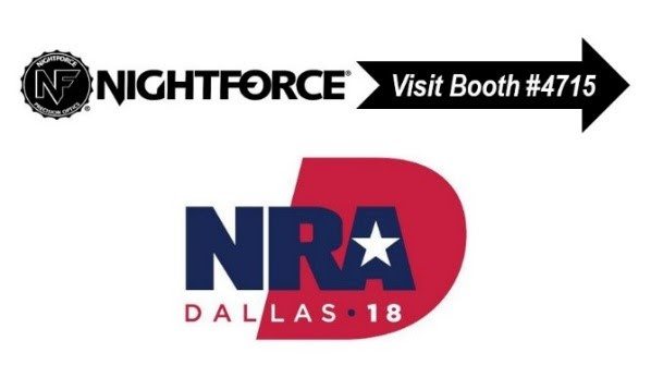 Nightforce Optics to Exhibit New Riflescopes at 2018 NRAAM
