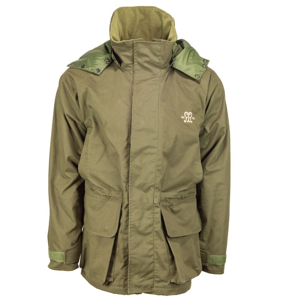 Keep pursuing adventure, whatever the weather, with Rigby’s new Highland Stalker coat