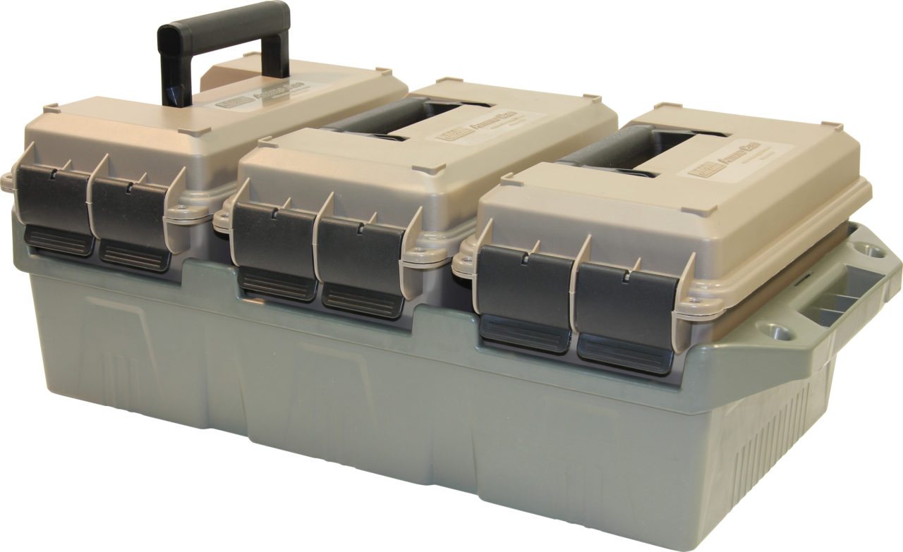 MTM® CASE-GARD™ New 3-Can 50 Cal. Ammo Crate