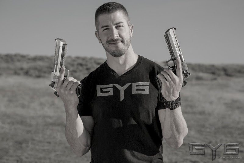 Andrew Boetjer of GY6Vids Meet & Greet at Kahr Firearms Group Booth at NRA Show