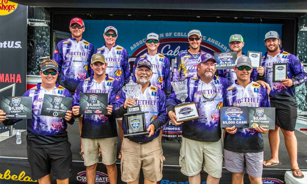 Bethel Earns Cabela’s School of the Year presented by Abu Garcia Title