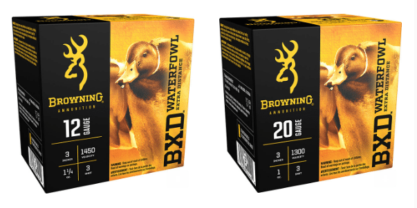 Browning® Ammunition BXD™ Waterfowl Adds New Shot Size