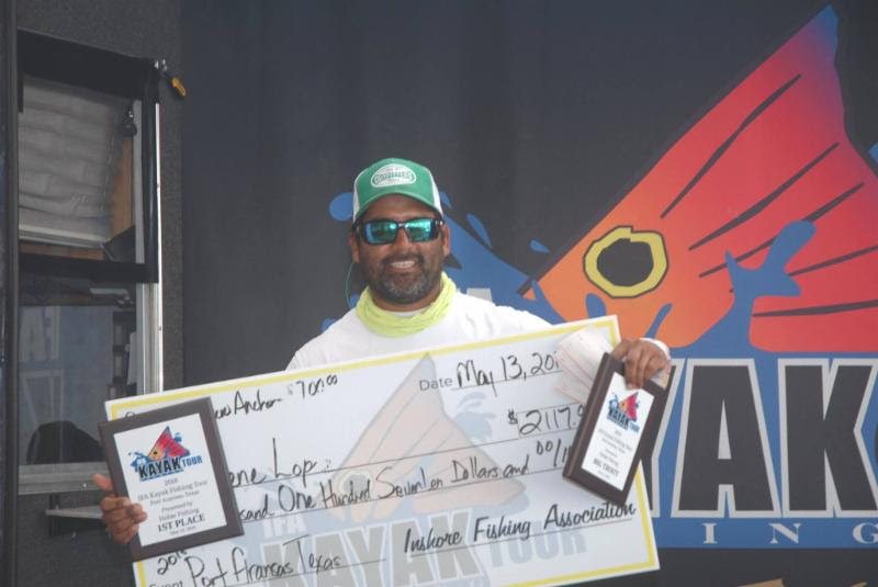 Lopez Wins IFA Kayak Fishing Tour Event at Port Aransas, Texas