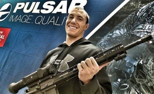 Visit UFC ‘s James The Texecutioner Vick at Pulsar’s NRA Show booth!