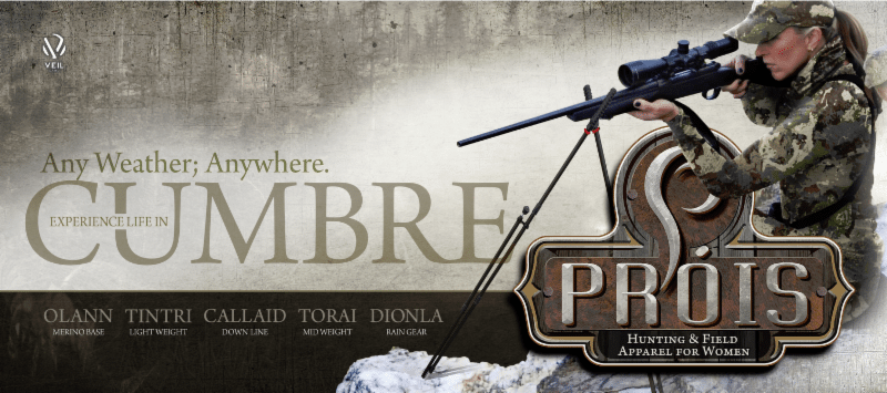 Veil Camo® and Prois® Present a Camo Pattern  Exclusively for Women Hunters