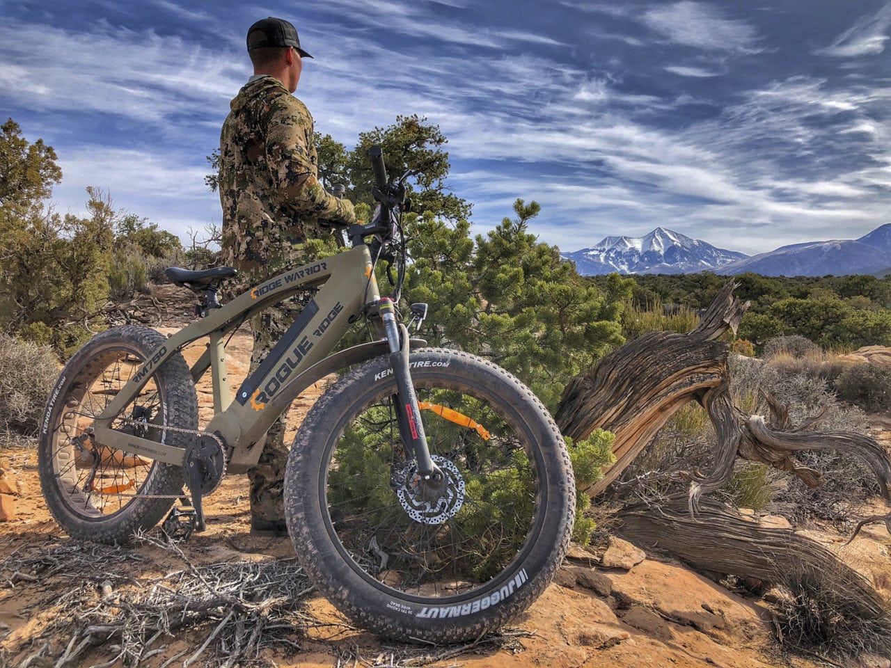 “GO ROGUE” WITH THE NEW RIDGE WARRIOR RM750 ELECTRIC FAT-TIRE BIKE  FROM ROGUE RIDGE™