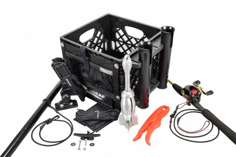 YakGear Kayak Angler Crate Kits Provide Smart Storage with Full Customization of Accessories