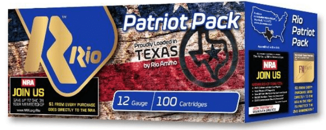 Rio Ammunition announces the launch of new packaging specifically to support the NRA