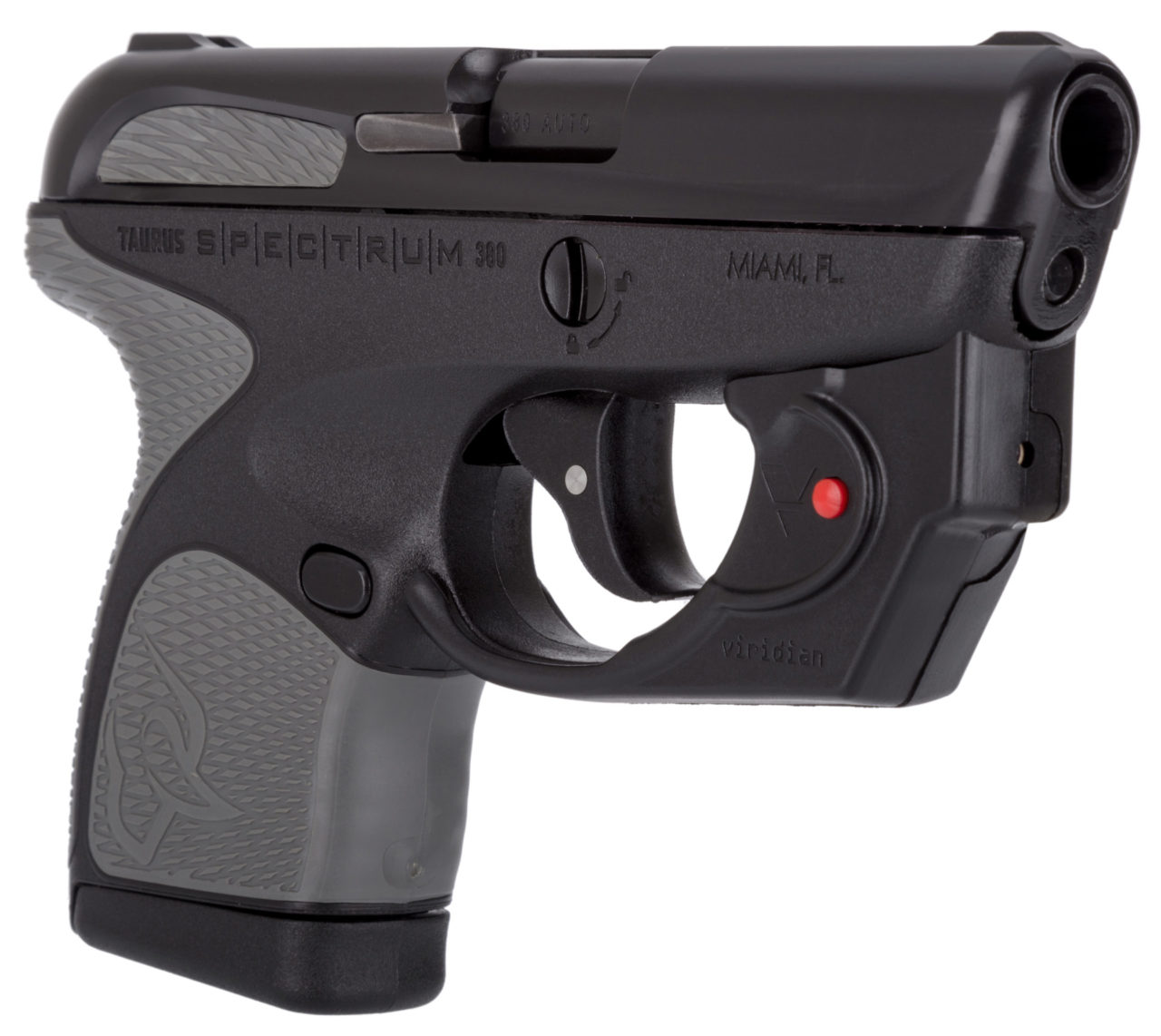 Taurus® SPECTRUM™ .380 Auto Pistol Now Available with Viridian® Laser