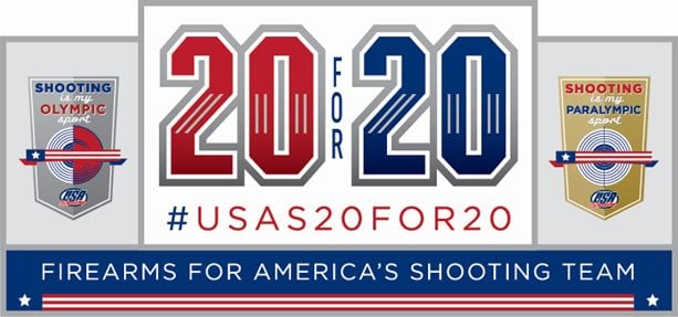20 for 20: USA Shooting Partners with Gunbroker.com & Nation’s Gun Manufacturers to Support America’s Shooting Team