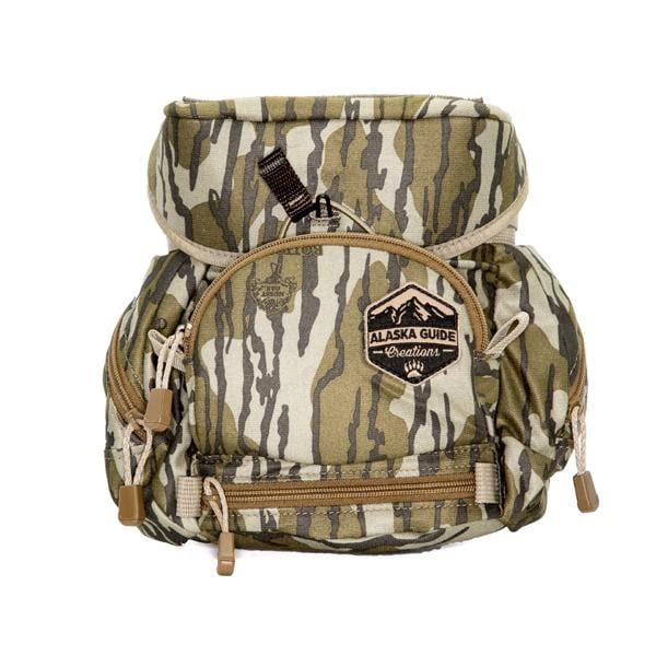 Alaska Guide Creations Bino Packs and Accessories Available in Mossy Oak Camo