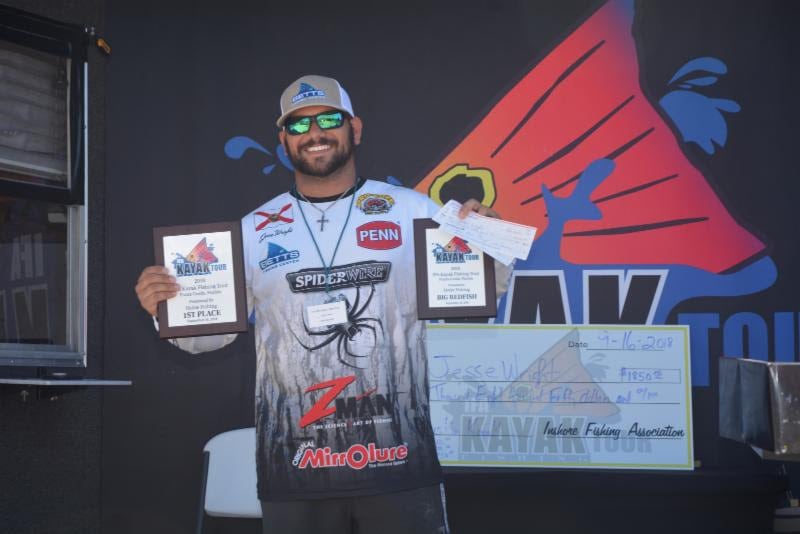 Wright Wins IFA Kayak Fishing Tour Event at Ruskin, Florida