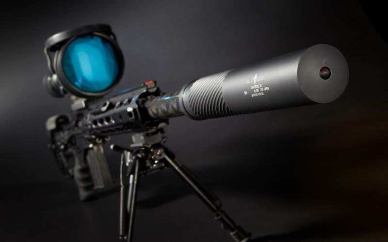 Silent Legion .338 Lapua Suppressor for Snipers and Distance Shooting
