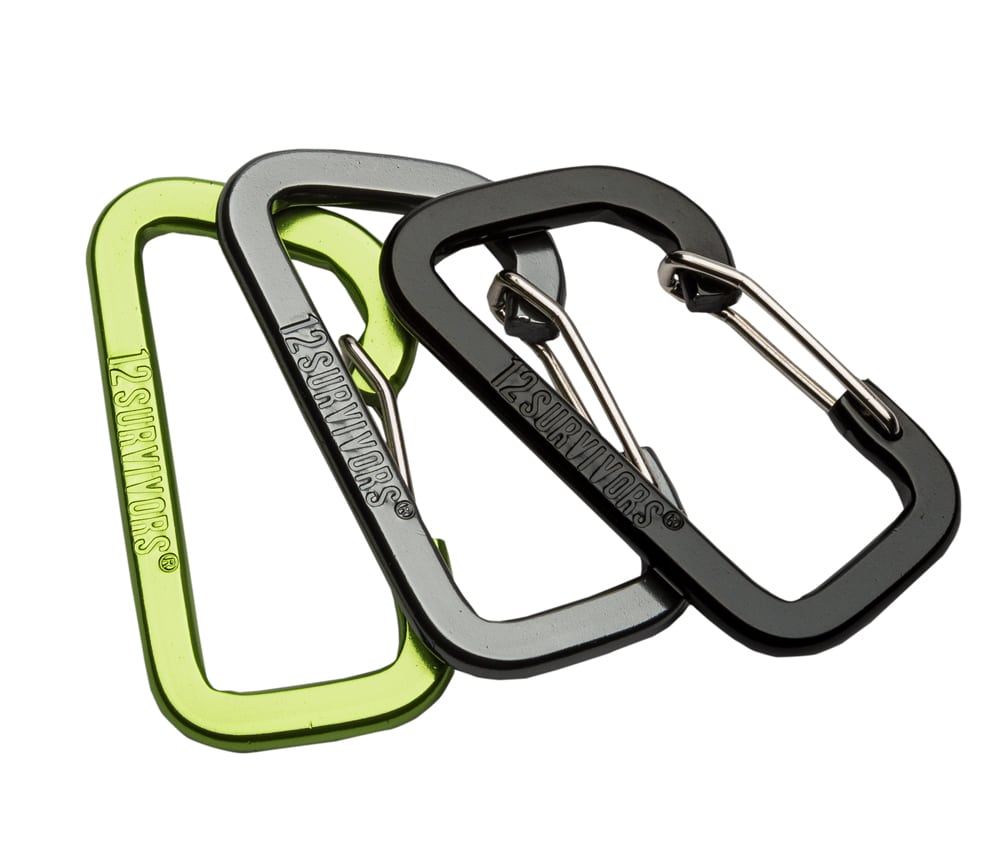 Introducing the New 12 Survivors Carabiners