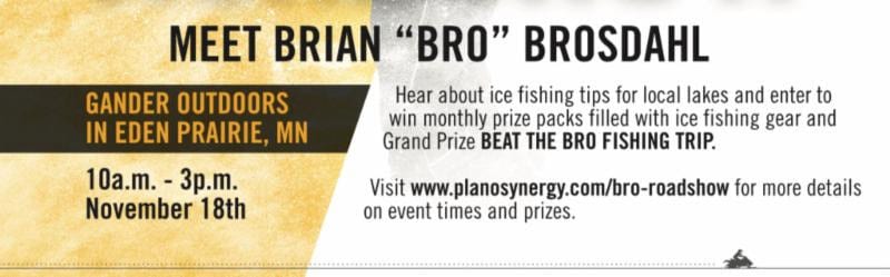 Frabill’s “Bro” Talks Ice Fishing in Eden Prairie