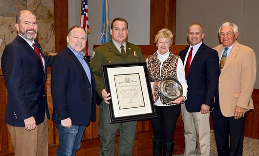 For Record 2nd Time, Game Warden Jay Harvey is Officer of Year