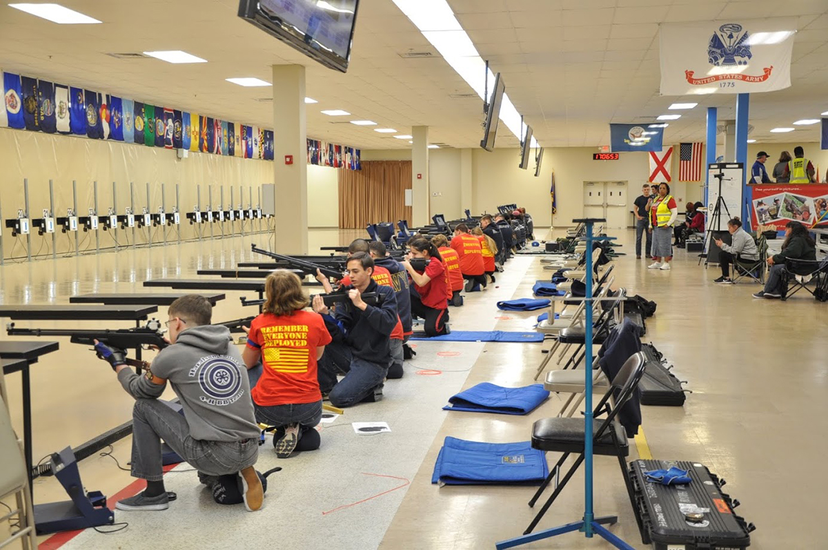 Lady Athletes Lead At 2018 Gary Anderson Invitational Air Rifle Event