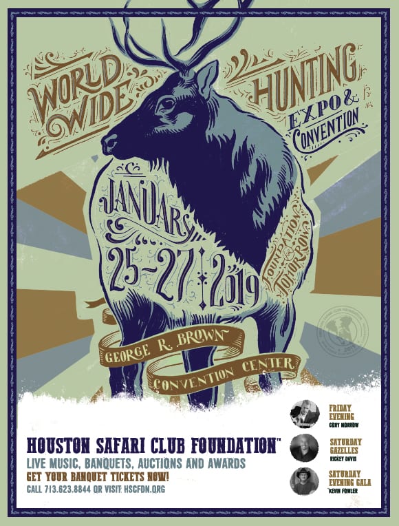 Countdown To Houston Safari Club Foundation Convention