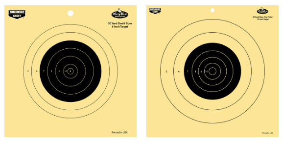 Four New Shooting Competition Targets added to Birchwood Casey® Dirty Bird® Line of Paper Targets