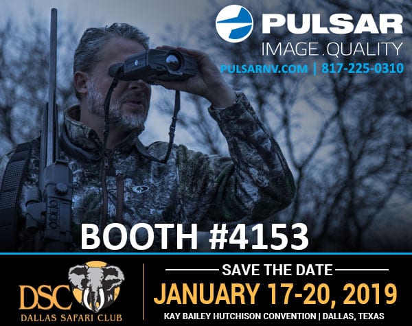 Explore the Dallas Safari Club Convention with Pulsar!