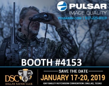 Explore the Dallas Safari Club Convention with Pulsar!
