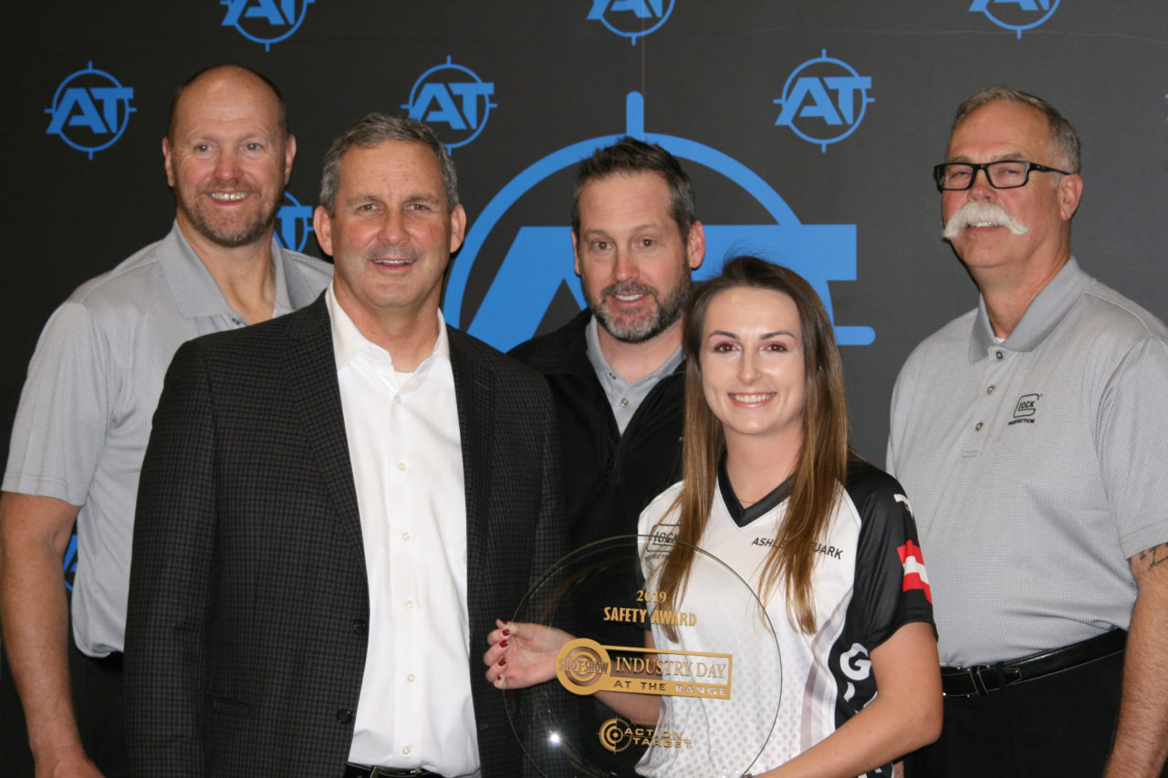Industry Day at the Range™ Action Target Safety Award is Awarded to Glock