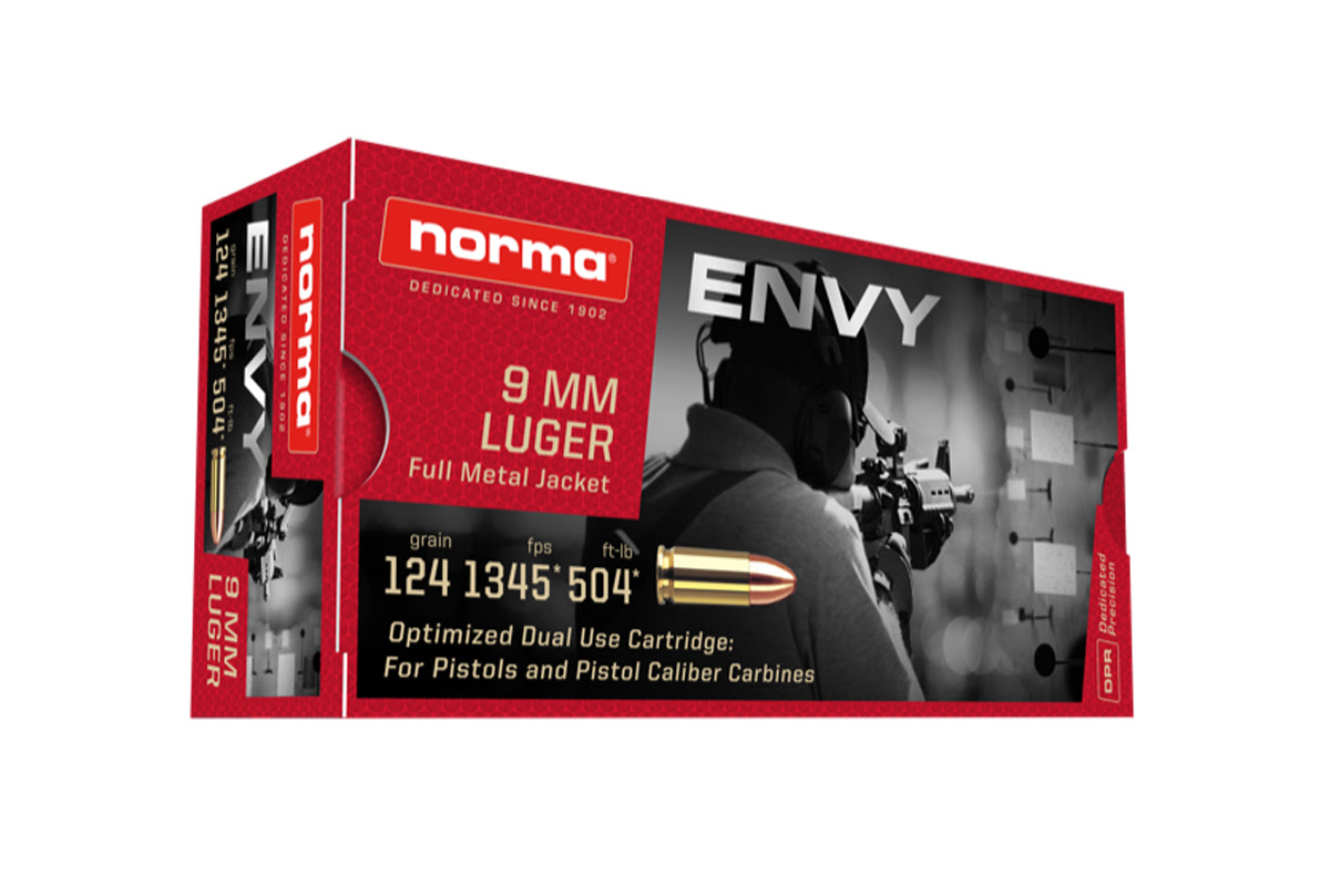 Norma ENVY – Dedicated 9mm Ammunition for Pistol Caliber Carbines