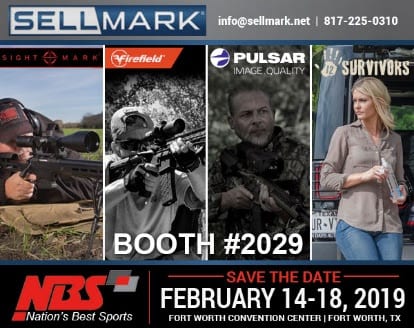 Sellmark to display Top Tier Products at Nations Best Sports Spring 2019!
