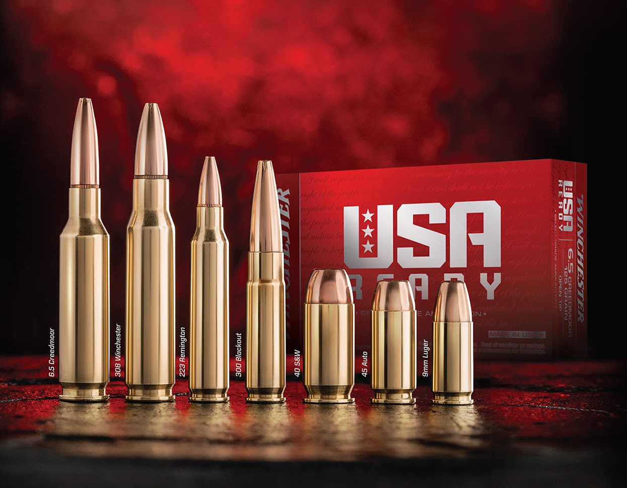 Winchester Introduces USA Ready, Select Grade Ammunition for Training and Competition