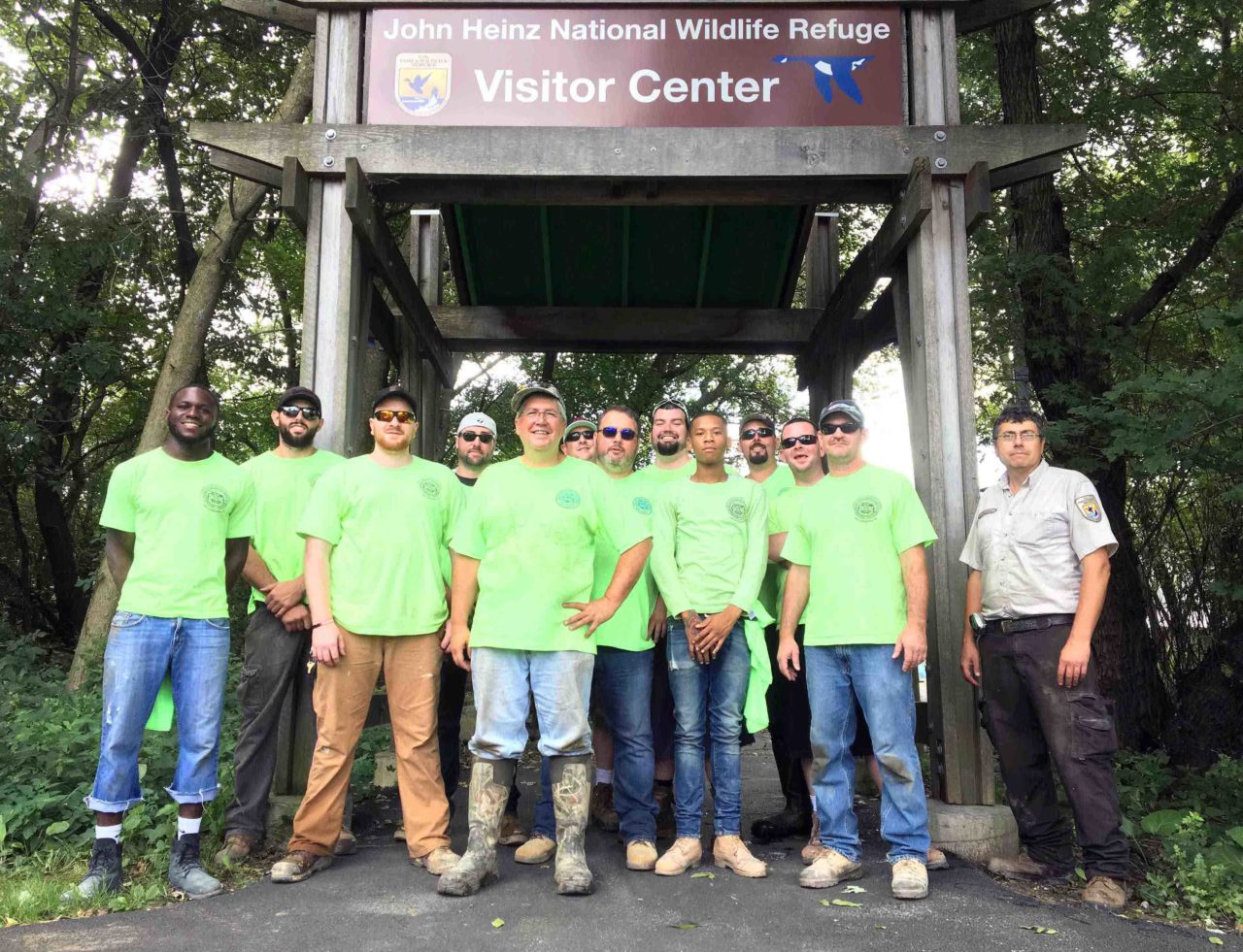 USA, Union Volunteers Complete John Heinz National Wildlife Refuge Improvements