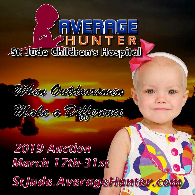 Average Hunter to Host 5th Annual Auction for St. Jude Children’s Research Hospital