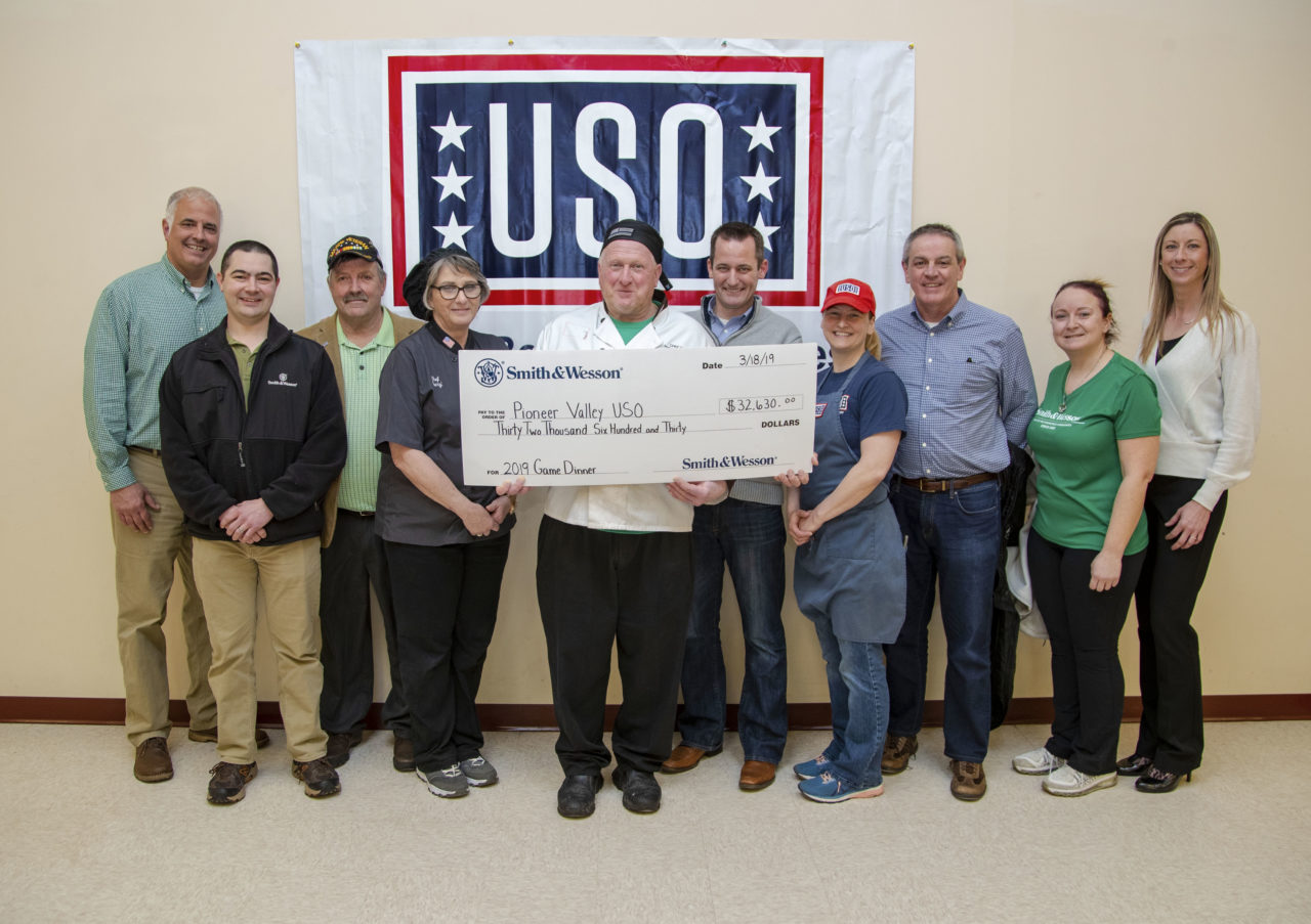 Smith & Wesson® Donates to Pioneer Valley USO