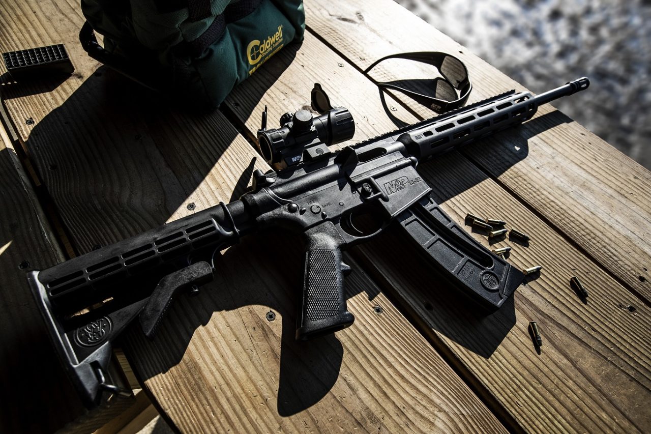 New for 2019: M&P®15-22 SPORT™ OR with M&P™ Optic