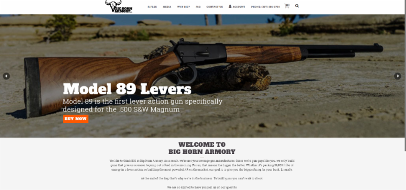 Big Horn Armory Launches Brand New Website