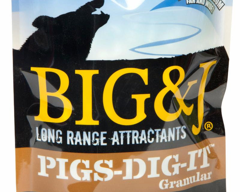 Big&J®: Pigs-Dig-It™ Pulls Hogs in Close for Hunting Success