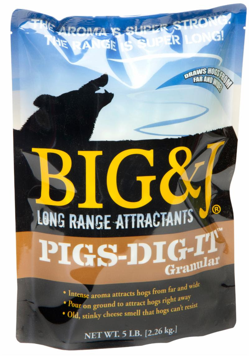 Big&J®: Pigs-Dig-It™ Pulls Hogs in Close for Hunting Success