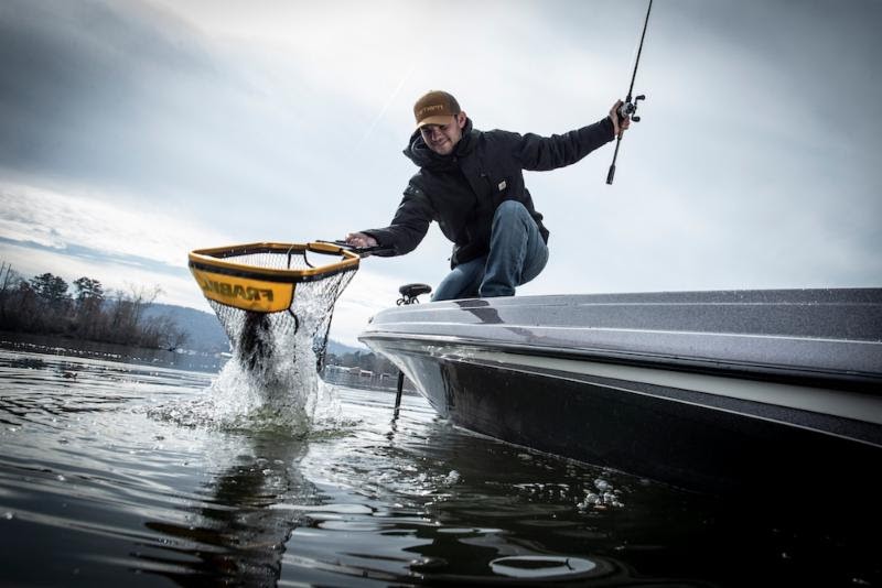 Frabill’s New Bearclaw Net Gives Solo Anglers Natures Advantage
