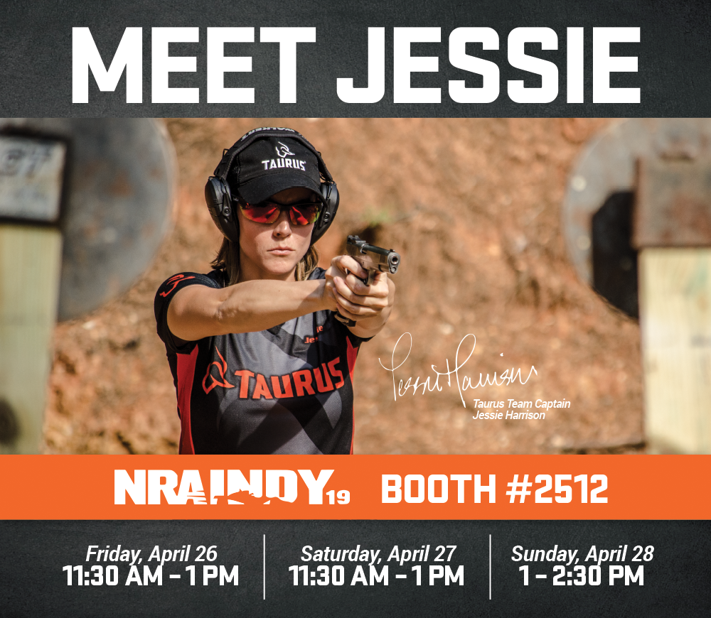 Pro Shooter Jessie Harrison to Appear at Taurus® NRA Show Booth #2512