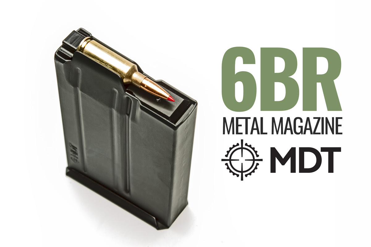 MDT Releases 6MM BR Metal Magazines