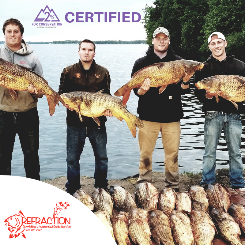 Refraction Bowfishing and Waterfowl Guide Service by Ethan Demi receives 2% Certification