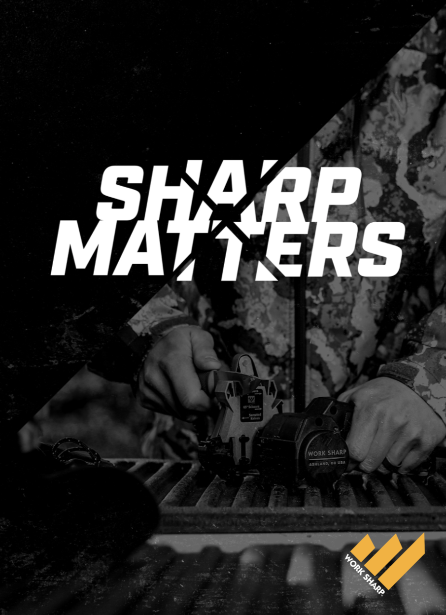 WORK SHARP OUTDOOR’S “SHARP MATTERS” CAMPAIGN CELEBRATES LEGACY, PREPAREDNESS, SUCCESS