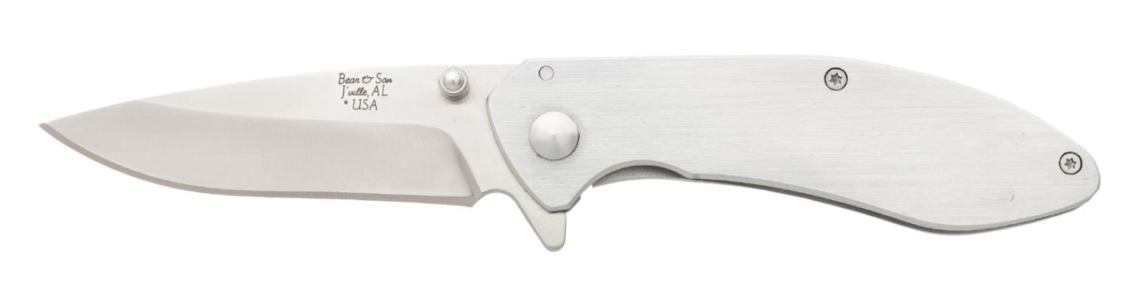 New Executive Stainless-Steel Pocket Knife by Bear & Son Cutlery