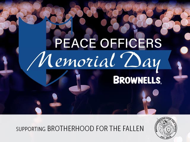 Brownells’ National Peace Officer Memorial Day Sales to Benefit LE Non-Profit