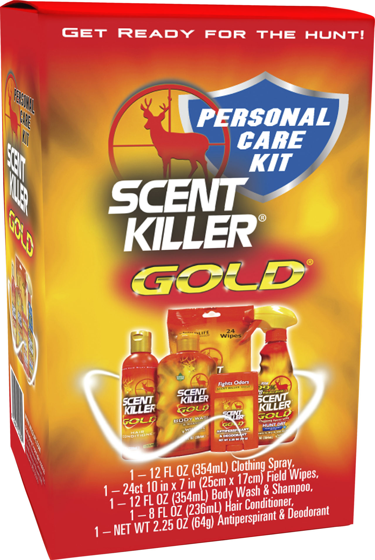 WRC Introduces New Scent Killer Gold Personal Care Kit