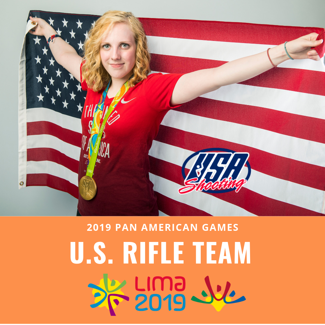 U.S. Rifle Athletes Named to  2019 Pan American Games Team