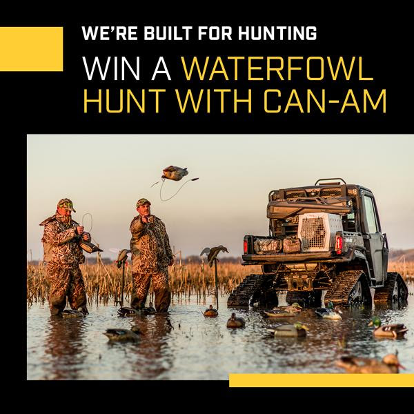 Can-Am Announces Waterfowl Hunt Give-Away