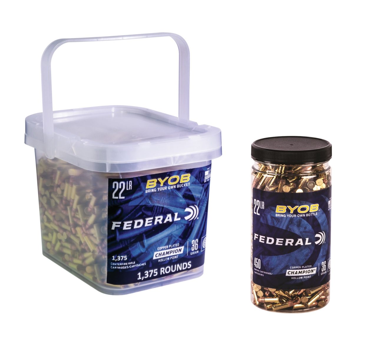 Federal BYOB Buckets and Bottles Make a Party Out of Rimfire Range Time