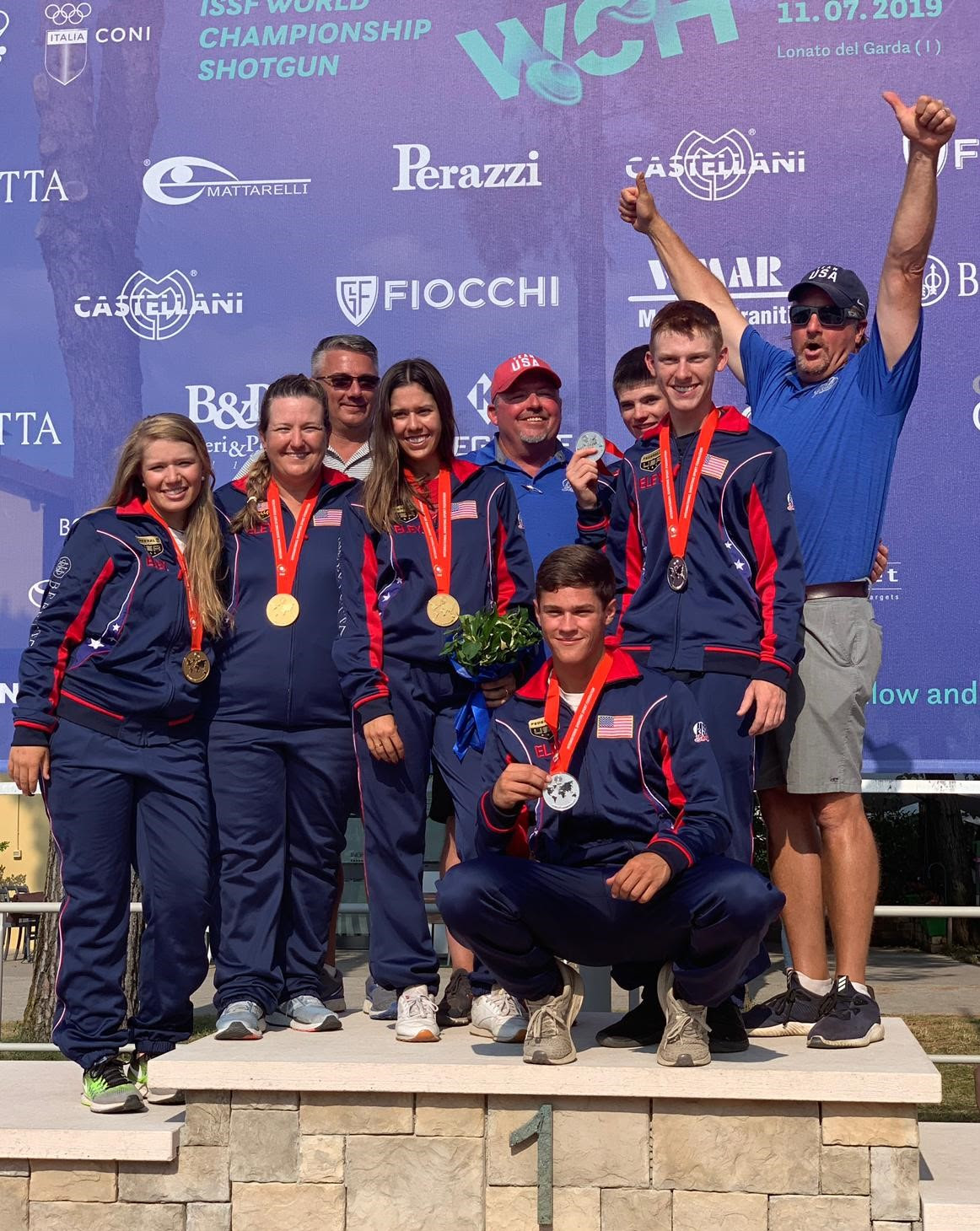 Two Team Medals Concludes Shotgun World Championships