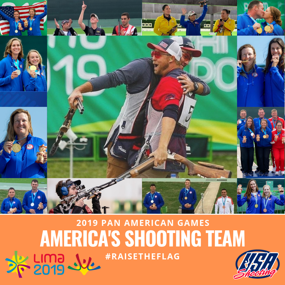 Quota + 3 Medals Concludes Successful Pan Am Games for America’s Shooting Team