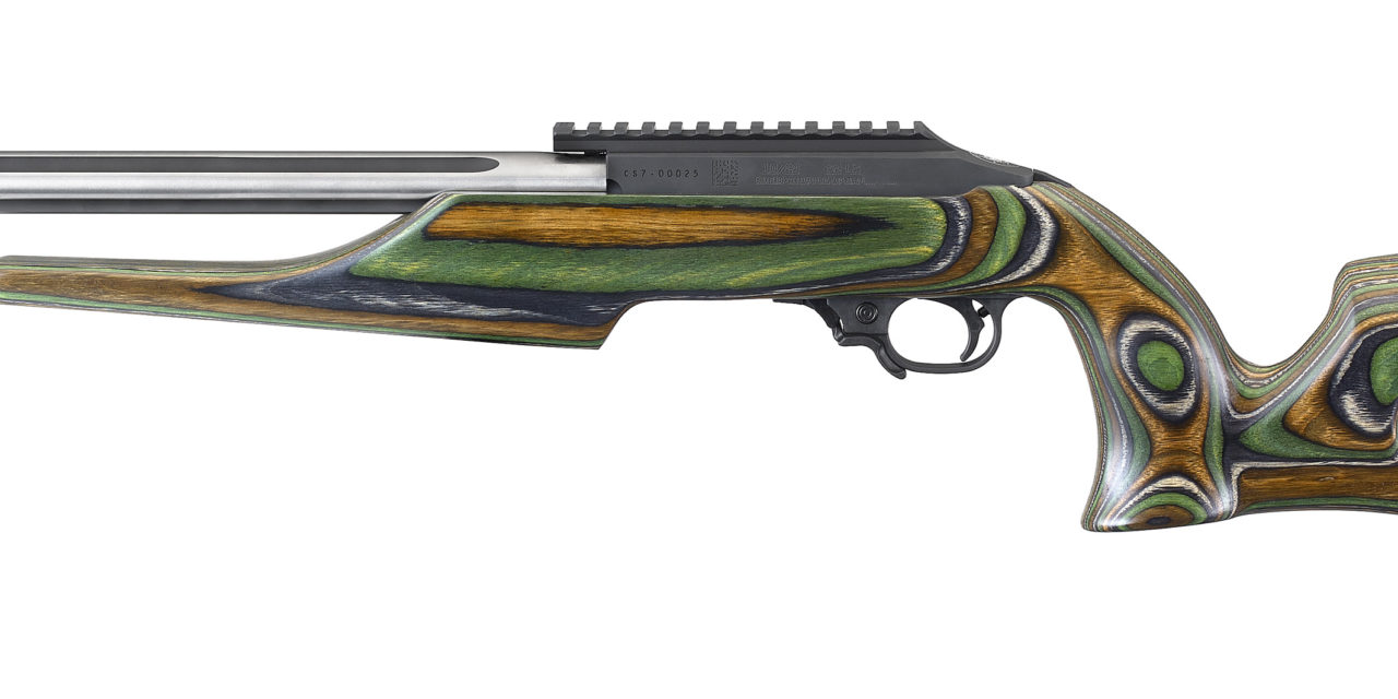 Ruger Announces New Custom Shop 10/22 Rifle with Skeletonized Green Mountain Laminate Stock